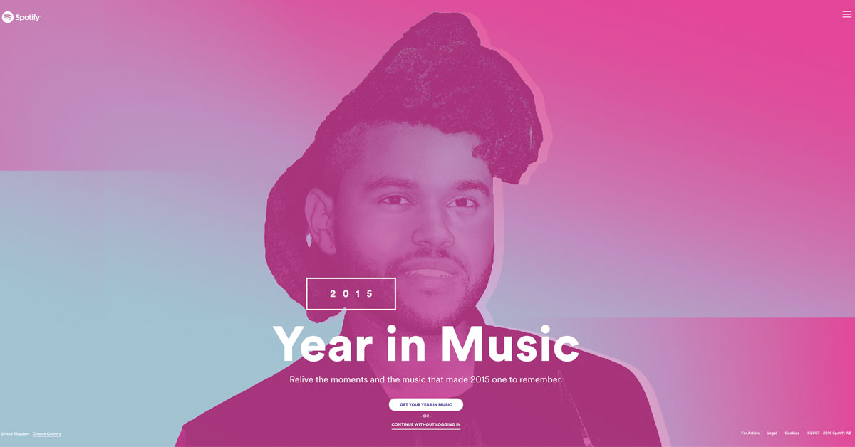 Spotify - Year In Music